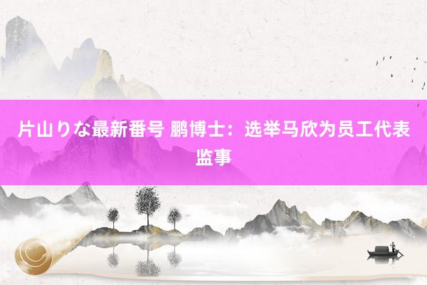 片山りな最新番号 鹏博士：选举马欣为员工代表监事